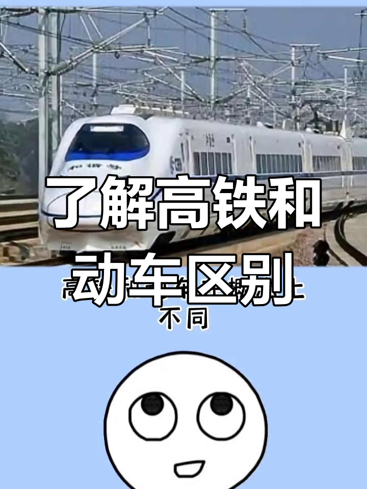 高铁动车区别 高铁动车区别动画 